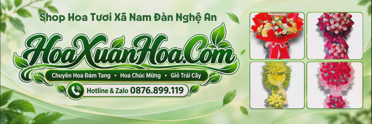 Ảnh bìa Shop Hoa Tươi Tại Xã Nam Đàn Nghệ An - Shop Hoa Tươi Đặt Trực Tuyến