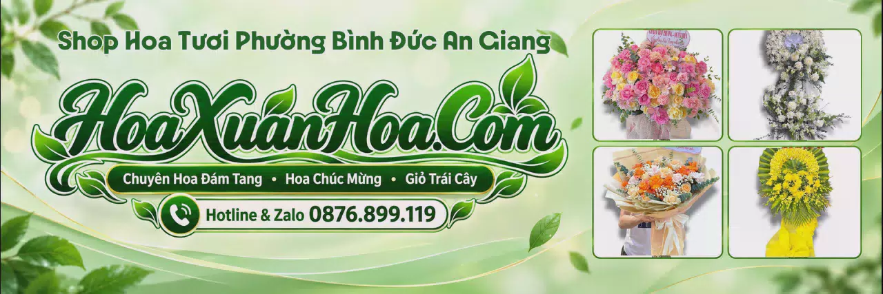 Ảnh bìa Shop Hoa Tươi Tại Phường Bình Đức An Giang - Đặt Hoa Tươi Giao Tận Nơi