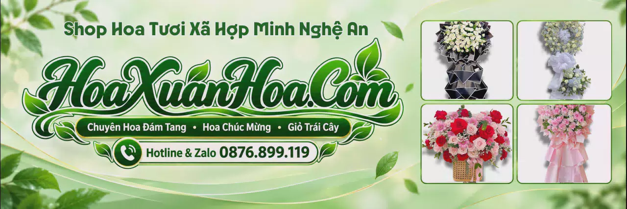 Ảnh bìa Cửa Hàng Hoa Tươi Tại Xã Hợp Minh Nghệ An - Dịch Vụ Giao Hoa Tận Nơi