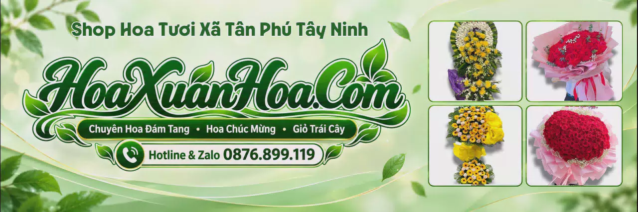 Ảnh bìa Tiệm Hoa Tươi Tại Xã Tân Phú Tây Ninh - Đặt Hoa Tươi Nhanh Chóng