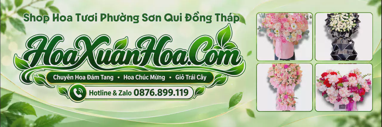 Ảnh bìa Shop Hoa Tươi Tại Phường Sơn Qui Đồng Tháp - Giao Hoa Tận Nơi