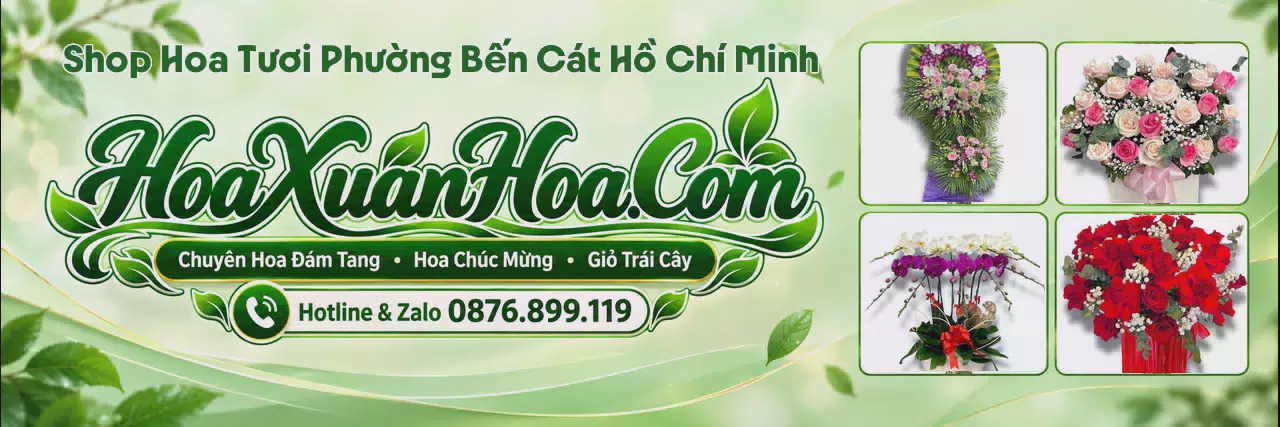 Ảnh bìa Shop Hoa Tươi Tại Phường Bến Cát Hồ Chí Minh - Dịch Vụ Hoa Tươi Tận Nơi