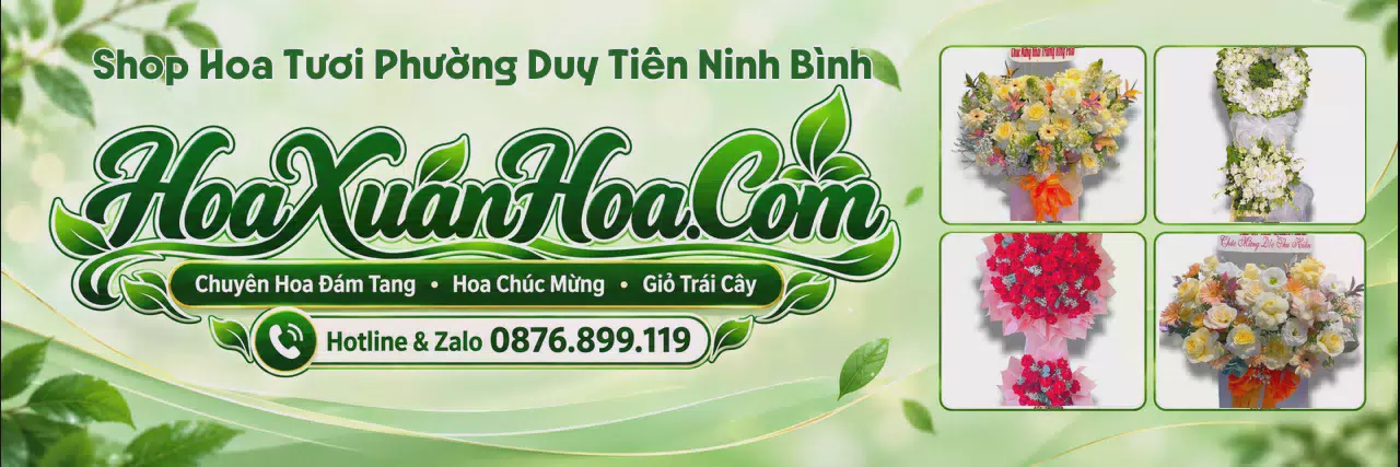 Ảnh bìa Cửa Hàng Bán Hoa Tươi Tại Phường Duy Tiên Ninh Bình - Giao Hoa Tận Địa Chỉ