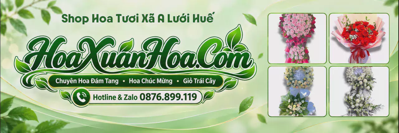 Ảnh bìa Shop Hoa Tươi Tại Xã A Lưới Huế - Shop Hoa Giao Nhanh Trong Ngày