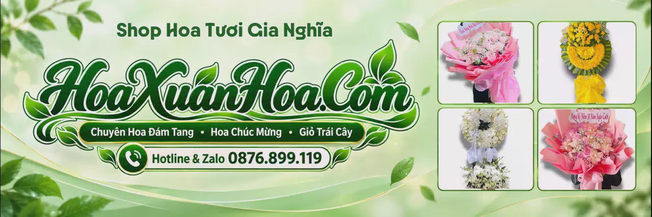 Ảnh bìa Shop Hoa Tươi Tại Gia Nghĩa - Đặt Hoa Nhanh Trong Ngày