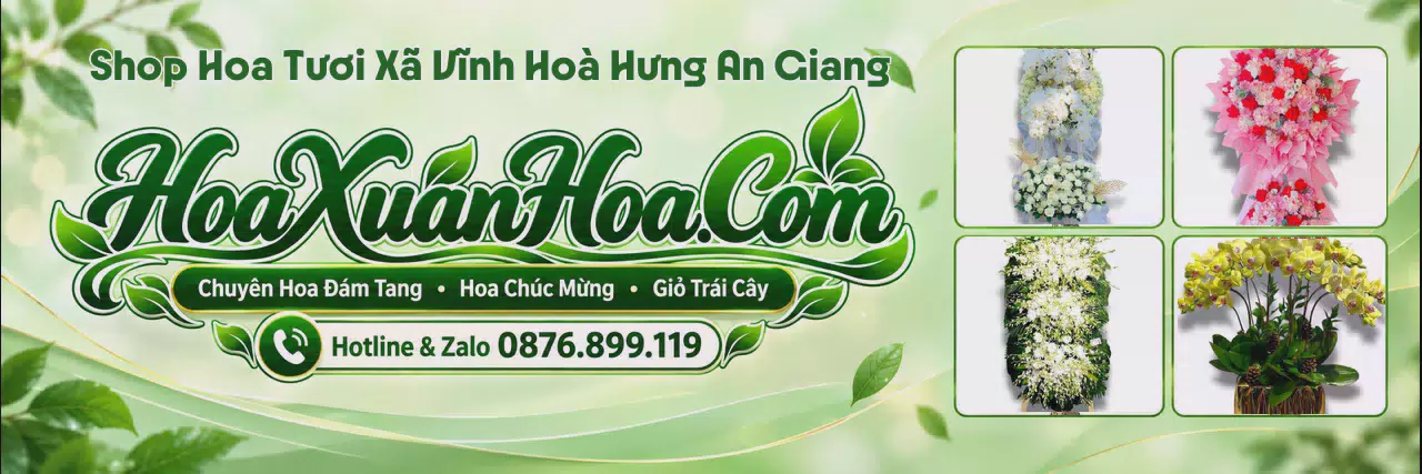 Ảnh bìa Shop Bán Hoa Tươi Tại Xã Vĩnh Hoà Hưng An Giang - Giao Hoa Tận Nơi