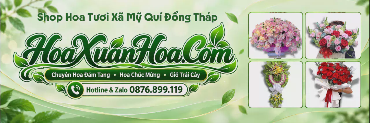 Ảnh bìa Shop Hoa Tươi Tại Xã Mỹ Quí Đồng Tháp - Dịch Vụ Hoa Tươi Tận Nơi