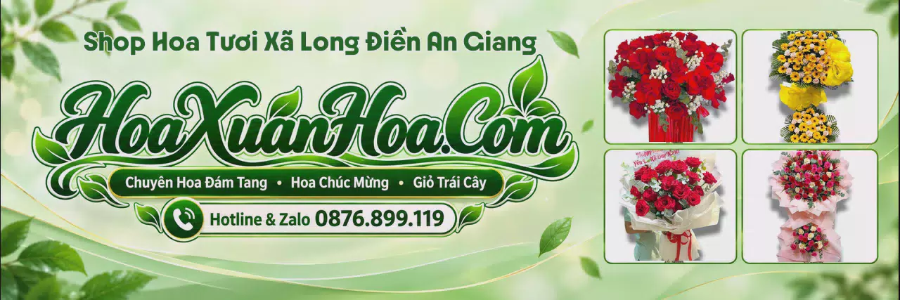 Ảnh bìa Shop Hoa Tươi Tại Xã Long Điền An Giang - Dịch Vụ Hoa Tươi Giao Nhanh
