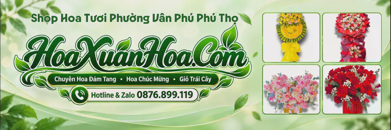 Ảnh bìa Cửa Hàng Hoa Tươi Tại Phường Vân Phú Phú Thọ - Nhận Đặt Hoa Online