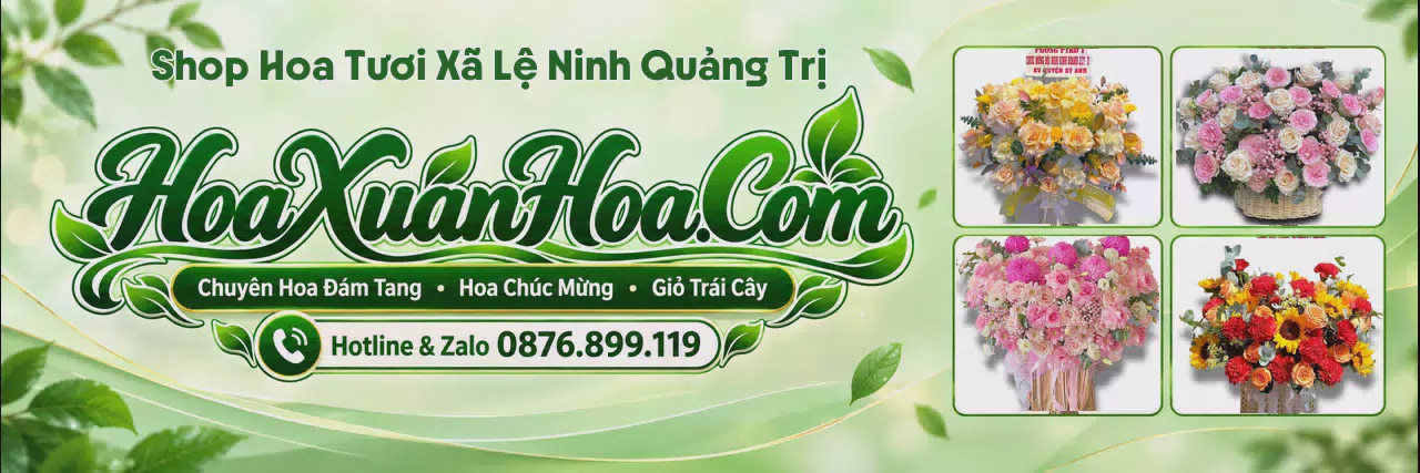 Ảnh bìa Shop Hoa Tươi Tại Xã Lệ Ninh Quảng Trị - Dịch Vụ Giao Hoa Tận Nơi
