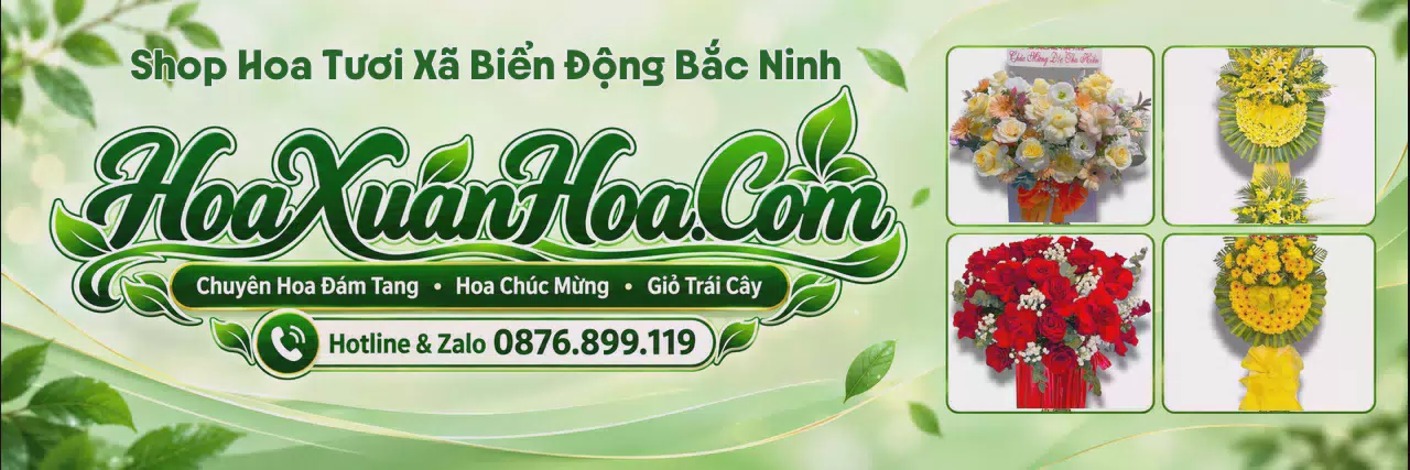 Ảnh bìa Tiệm Hoa Tươi Tại Xã Biển Động Bắc Ninh - Đặt Hoa Tươi Giao Tận Nơi