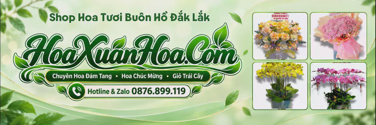 Ảnh bìa Tiệm Hoa Tươi Tại Buôn Hồ Đắk Lắk - Tiệm Hoa Tươi Giao Nhanh