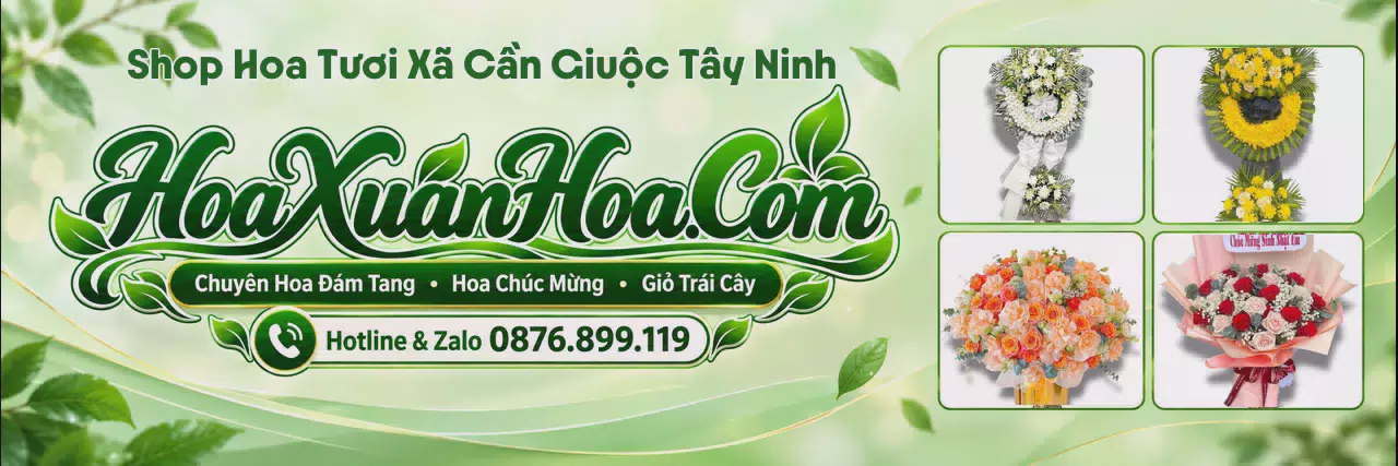 Ảnh bìa Shop Hoa Tươi Tại Xã Cần Giuộc Tây Ninh - Dịch Vụ Đặt Hoa Trực Tuyến