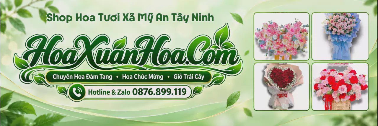 Ảnh bìa Tiệm Hoa Tươi Tại Xã Mỹ An Tây Ninh - Tiệm Hoa Tươi Giao Nhanh