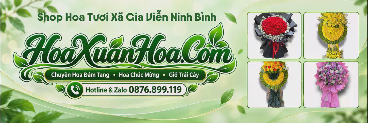 Ảnh bìa Tiệm Hoa Tươi Tại Xã Gia Viễn Ninh Bình - Đặt Hoa Tươi Trực Tuyến