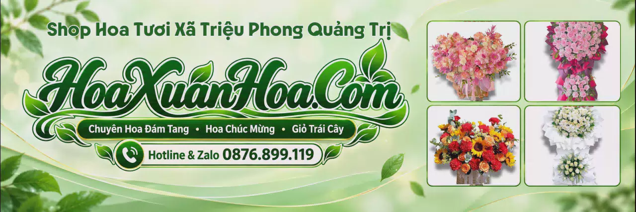 Ảnh bìa Cửa Hàng Hoa Tươi Tại Xã Triệu Phong Quảng Trị - Shop Hoa Giao Nhanh Trong Ngày