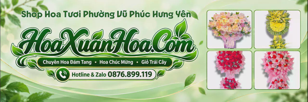 Ảnh bìa Shop Bán Hoa Tươi Tại Phường Vũ Phúc Hưng Yên - Shop Hoa Tươi Giao Trong Ngày