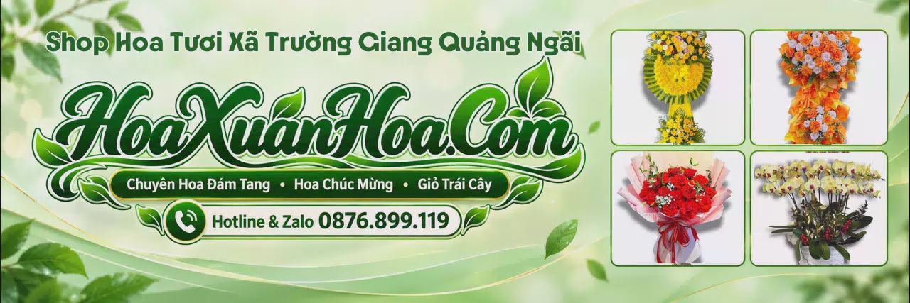 Ảnh bìa Shop Bán Hoa Tươi Tại Xã Trường Giang Quảng Ngãi - Đặt Hoa Tươi Online