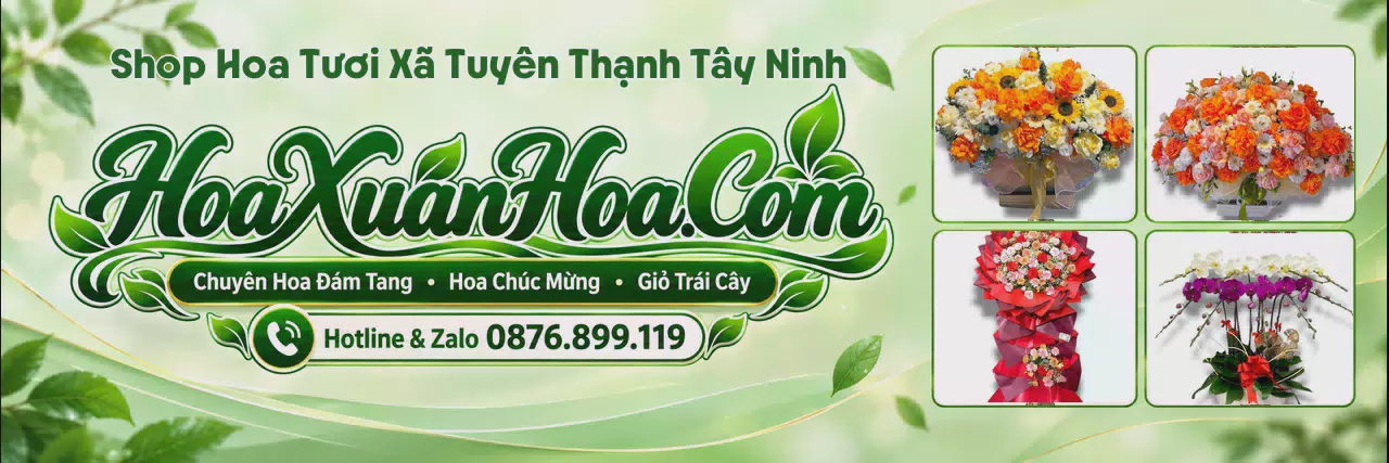 Ảnh bìa Cửa Hàng Bán Hoa Tươi Tại Xã Tuyên Thạnh Tây Ninh - Đặt Hoa Tươi Nhanh Chóng
