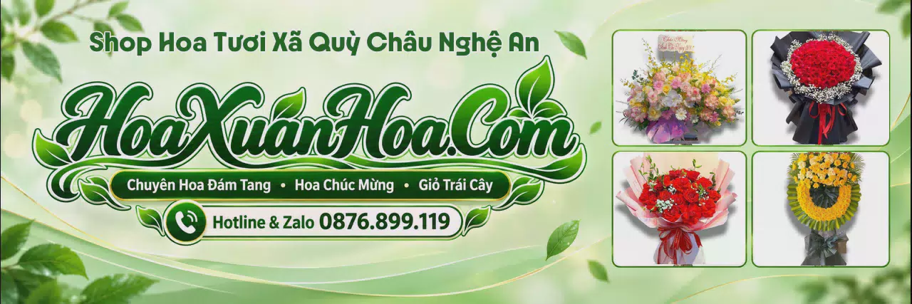 Ảnh bìa Cửa Hàng Hoa Tươi Tại Xã Quỳ Châu Nghệ An - Đặt Hoa Tươi Nhanh Chóng