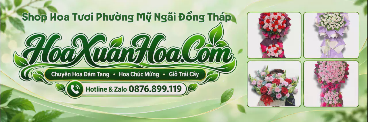 Ảnh bìa Shop Bán Hoa Tươi Tại Phường Mỹ Ngãi Đồng Tháp - Giao Hoa Nhanh Trong 2 Giờ