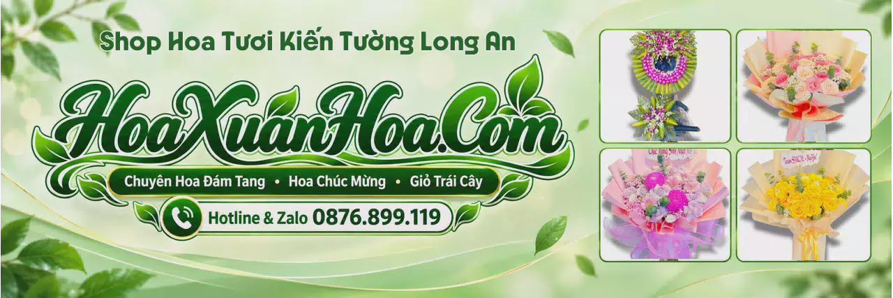 Ảnh bìa Shop Bán Hoa Tươi Tại Kiến Tường Long An - Nhận Đặt Hoa Online