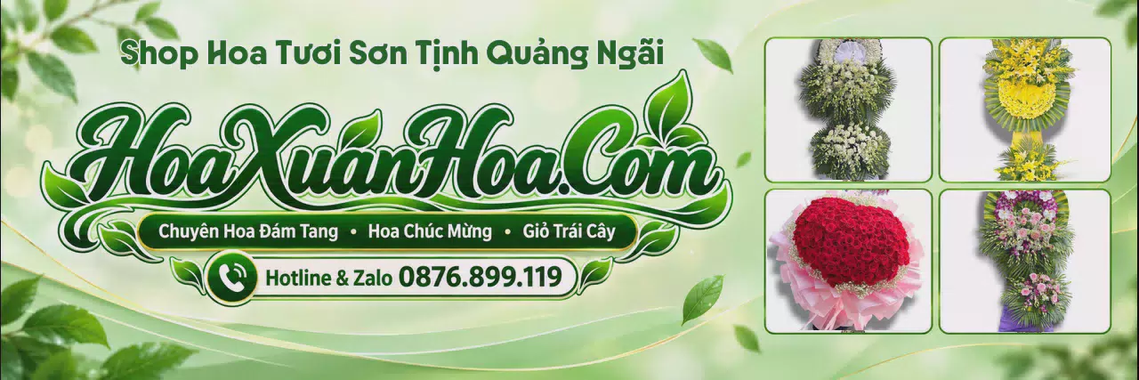 Ảnh bìa Cửa Hàng Bán Hoa Tươi Tại Sơn Tịnh Quảng Ngãi - Shop Hoa Giao Tận Nhà