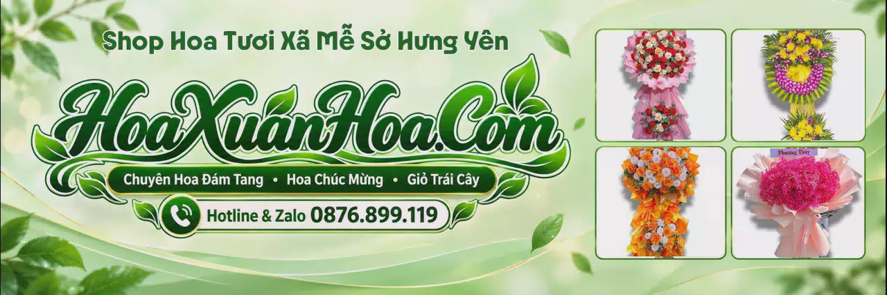 Ảnh bìa Shop Hoa Tươi Tại Xã Mễ Sở Hưng Yên - Tiệm Hoa Tươi Giao Nhanh