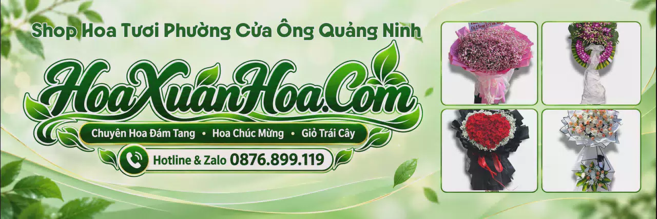 Ảnh bìa Cửa Hàng Bán Hoa Tươi Tại Phường Cửa Ông Quảng Ninh - Giao Hoa Nhanh Trong 2 Giờ