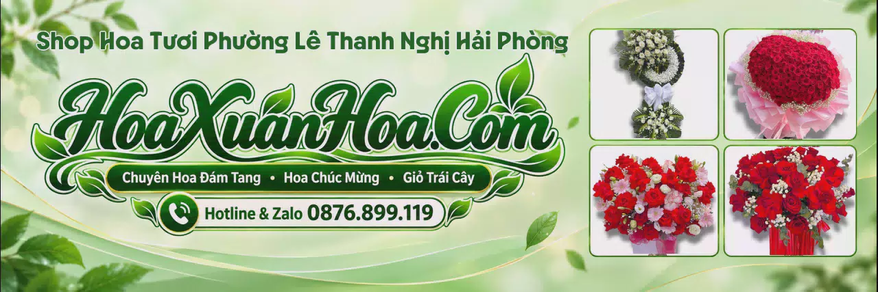 Ảnh bìa Đặt Hoa Tươi Tại Phường Lê Thanh Nghị Hải Phòng - Shop Hoa Giao Tận Nhà