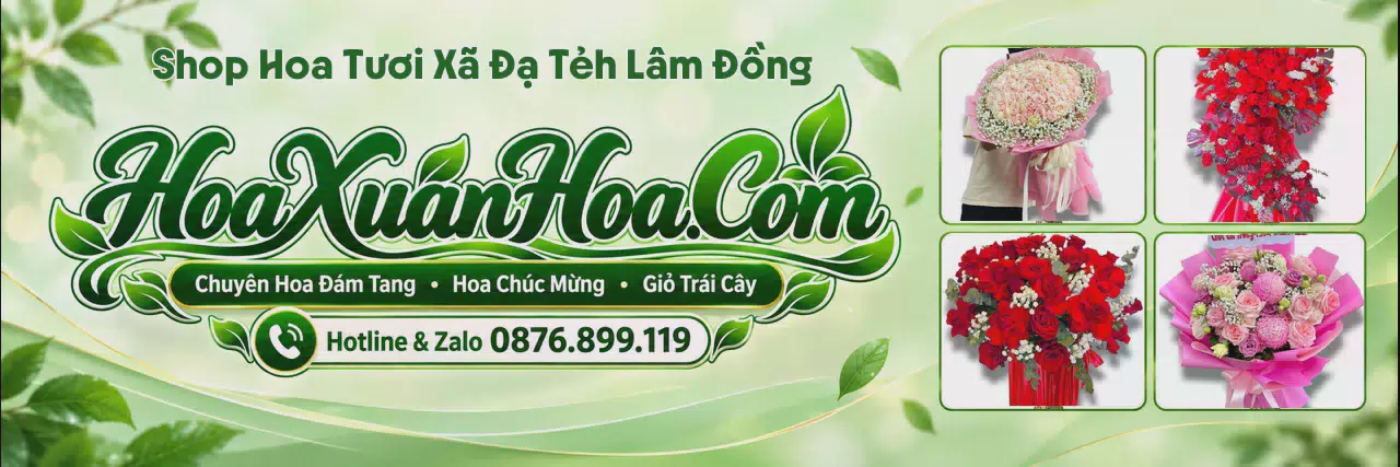 Ảnh bìa Shop Bán Hoa Tươi Tại Xã Đạ Tẻh Lâm Đồng - Dịch Vụ Hoa Tươi Tận Nơi