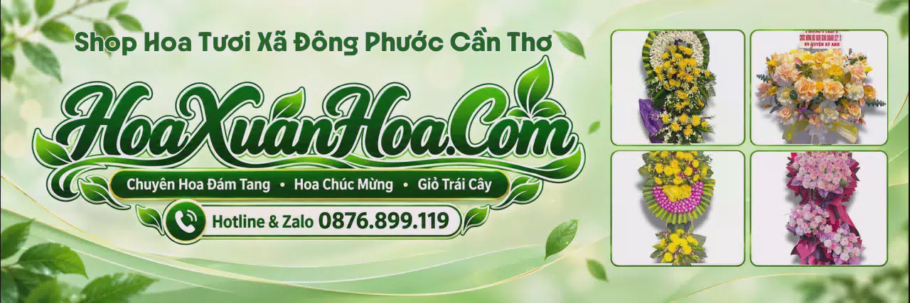 Ảnh bìa Cửa Hàng Bán Hoa Tươi Tại Xã Đông Phước Cần Thơ - Tiệm Hoa Tươi Giao Nhanh