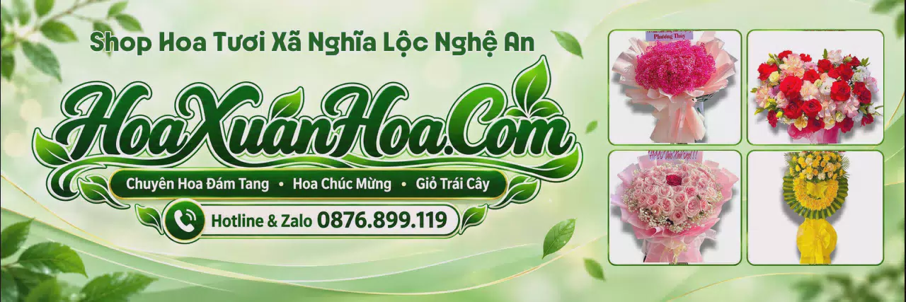 Ảnh bìa Shop Bán Hoa Tươi Tại Xã Nghĩa Lộc Nghệ An - Dịch Vụ Hoa Tươi Tận Nơi