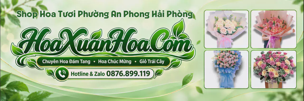 Ảnh bìa Tiệm Hoa Tươi Tại Phường An Phong Hải Phòng - Tiệm Hoa Tươi Giao Nhanh
