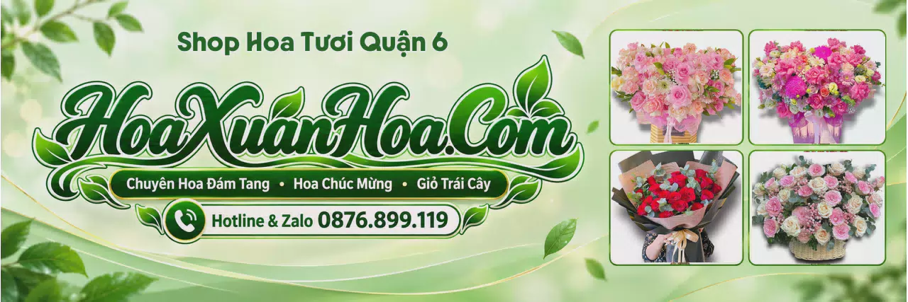 Ảnh bìa Tiệm Hoa Tươi Tại Quận 6 - Dịch Vụ Hoa Tươi Tận Nơi