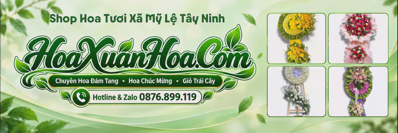 Ảnh bìa Shop Hoa Tươi Tại Xã Mỹ Lệ Tây Ninh - Shop Hoa Tươi Đặt Trực Tuyến