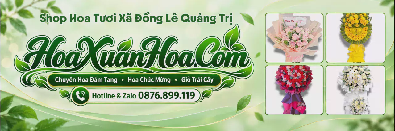 Ảnh bìa Cửa Hàng Hoa Tươi Tại Xã Đồng Lê Quảng Trị - Dịch Vụ Đặt Hoa Trực Tuyến