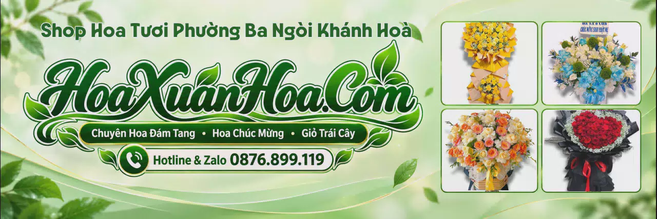 Ảnh bìa Shop Hoa Tươi Tại Phường Ba Ngòi Khánh Hoà - Đặt Hoa Online Tiện Lợi