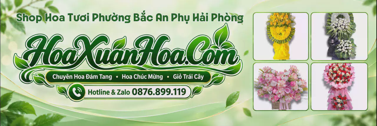 Ảnh bìa Tiệm Hoa Tươi Tại Phường Bắc An Phụ Hải Phòng - Tiệm Hoa Giao Hoa Tận Nhà