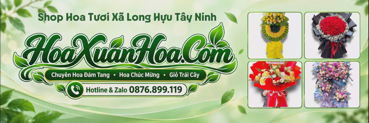 Ảnh bìa Tiệm Hoa Tươi Tại Xã Long Hựu Tây Ninh - Đặt Hoa Dễ Dàng Nhanh Chóng