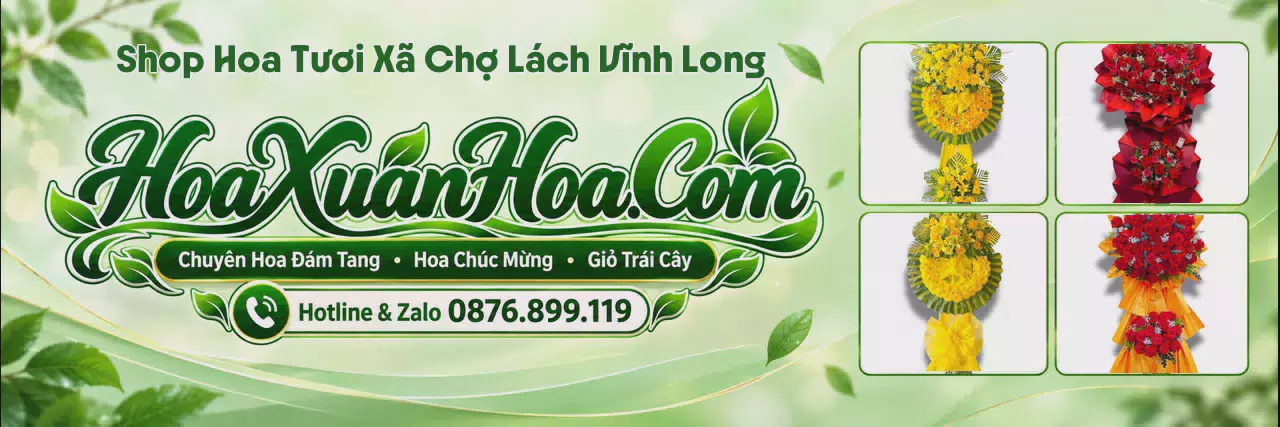 Ảnh bìa Shop Hoa Tươi Tại Xã Chợ Lách Vĩnh Long - Đặt Hoa Tươi Online