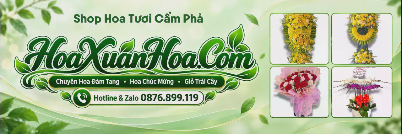 Ảnh bìa Cửa Hàng Bán Hoa Tươi Tại Cẩm Phả - Đặt Hoa Online Tiện Lợi