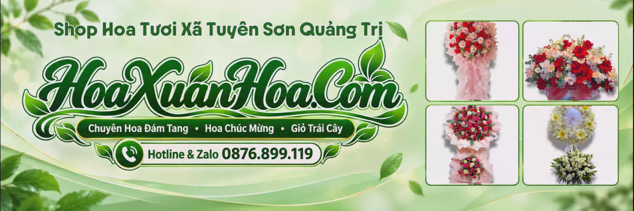 Ảnh bìa Shop Hoa Tươi Tại Xã Tuyên Sơn Quảng Trị - Shop Hoa Giao Nhanh Trong Ngày