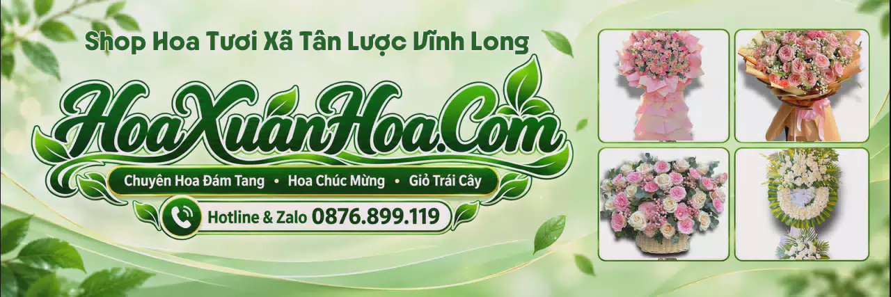 Ảnh bìa Shop Hoa Tươi Tại Xã Tân Lược Vĩnh Long - Giao Hoa Nhanh Trong 2 Giờ