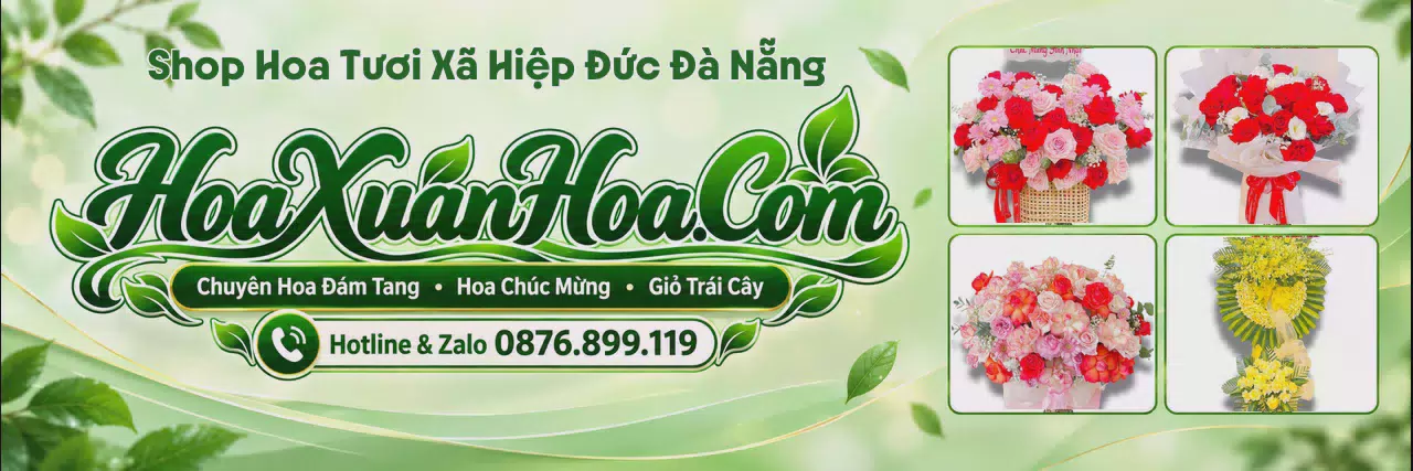 Ảnh bìa Shop Hoa Tươi Tại Xã Hiệp Đức Đà Nẵng - Tiệm Hoa Tươi Giao Nhanh