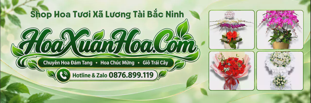 Ảnh bìa Cửa Hàng Hoa Tươi Tại Xã Lương Tài Bắc Ninh - Tiệm Hoa Tươi Giao Tận Nhà