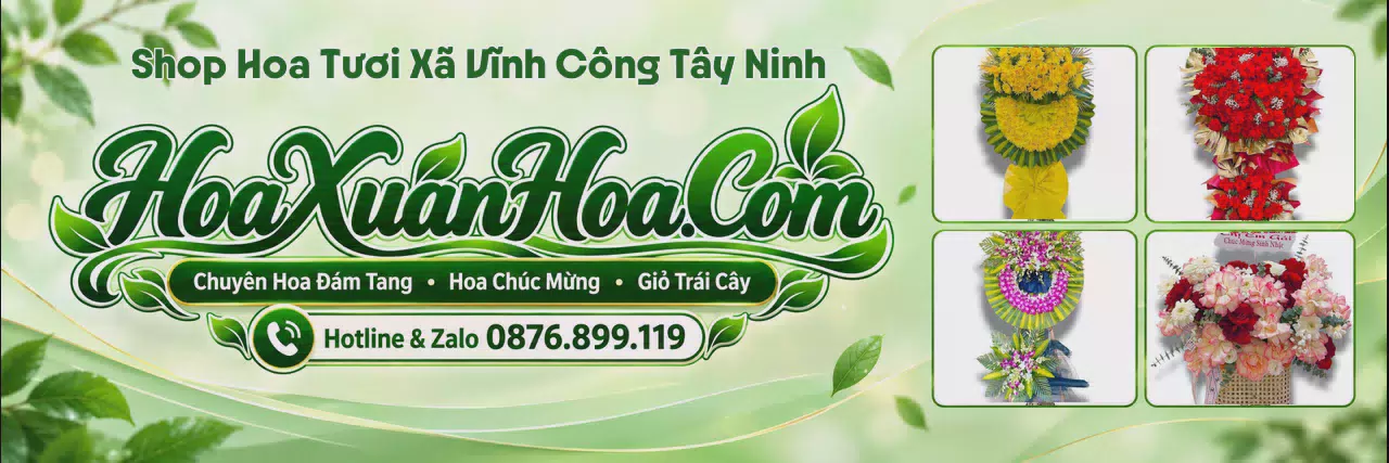 Ảnh bìa Tiệm Hoa Tươi Tại Xã Vĩnh Công Tây Ninh - Đặt Hoa Nhanh Trong Ngày