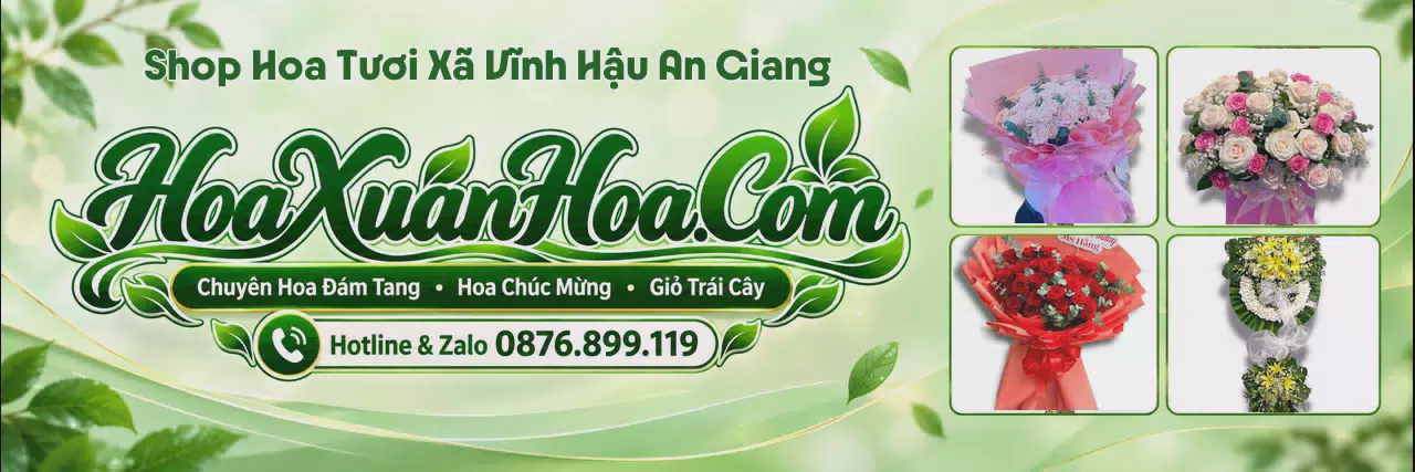 Ảnh bìa Shop Bán Hoa Tươi Tại Xã Vĩnh Hậu An Giang - Tiệm Hoa Tươi Giao Tận Nhà