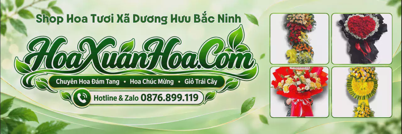 Ảnh bìa Tiệm Hoa Tươi Tại Xã Dương Hưu Bắc Ninh - Đặt Hoa Online Tiện Lợi