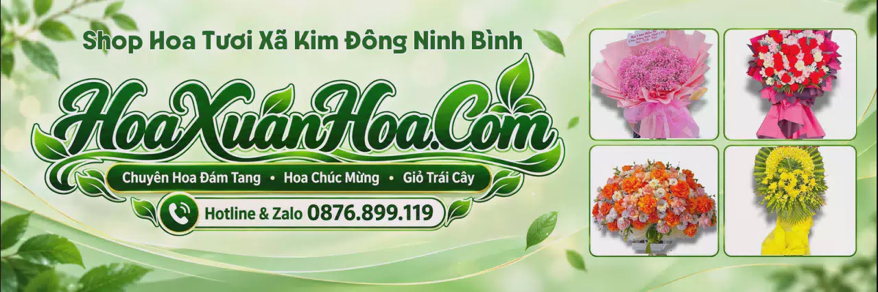 Ảnh bìa Tiệm Hoa Tươi Tại Xã Kim Đông Ninh Bình - Shop Hoa Tươi Đặt Trực Tuyến